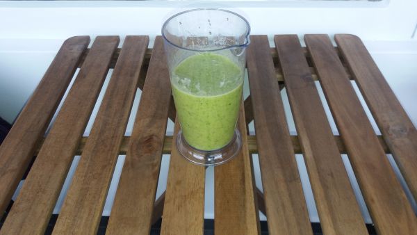 smoothie naranca spinat